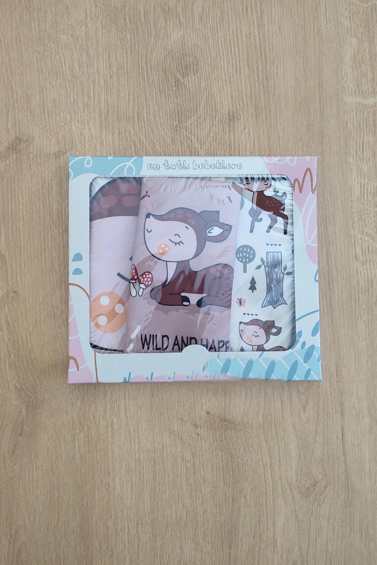 Çift Katlı Çıtçıtlı Bebek Mama ve Salya Önlük 3 Adet STL6427 - Görsel 3