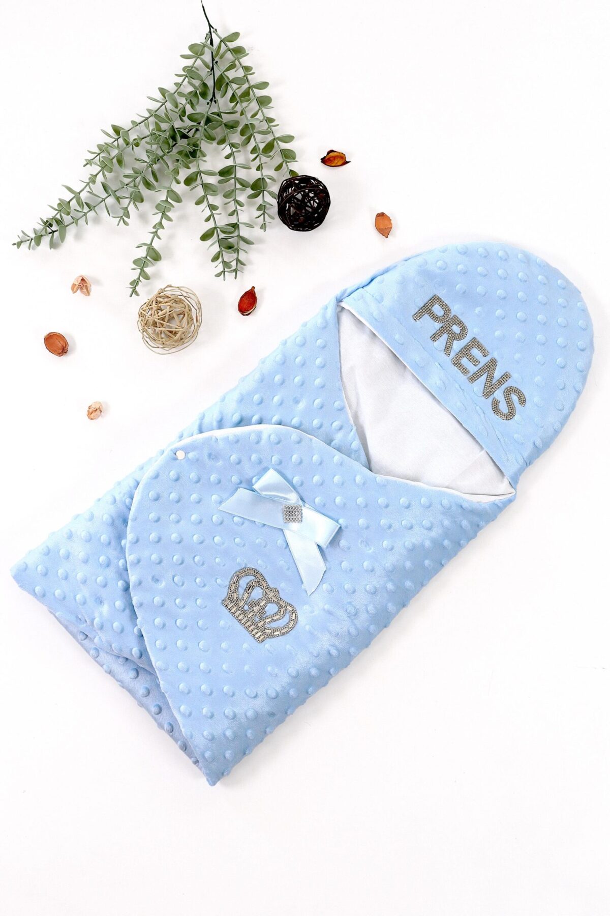 Erkek Bebek Lüks Nohut Kundak Ana Kucağı
