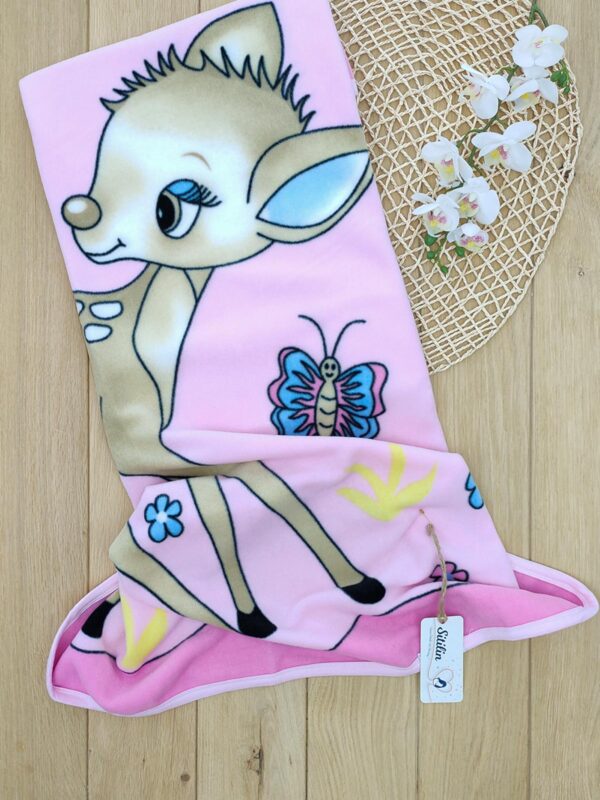 Kız Bebek Polar Battaniye STL4776
