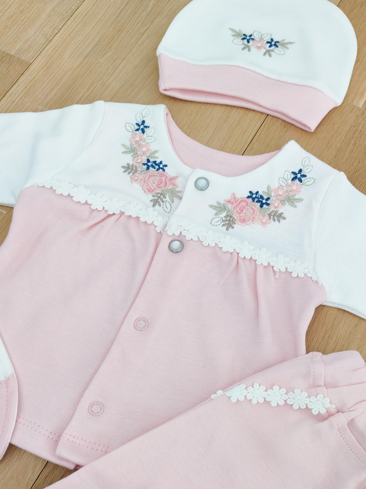 Kız Bebek Somon Hastane Çıkışı STL4684 - Görsel 5