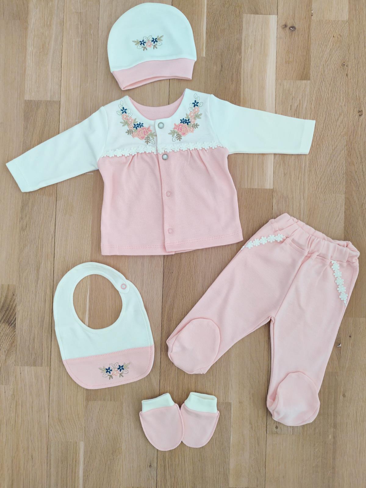 Kız Bebek Somon Hastane Çıkışı STL4684 - Görsel 4