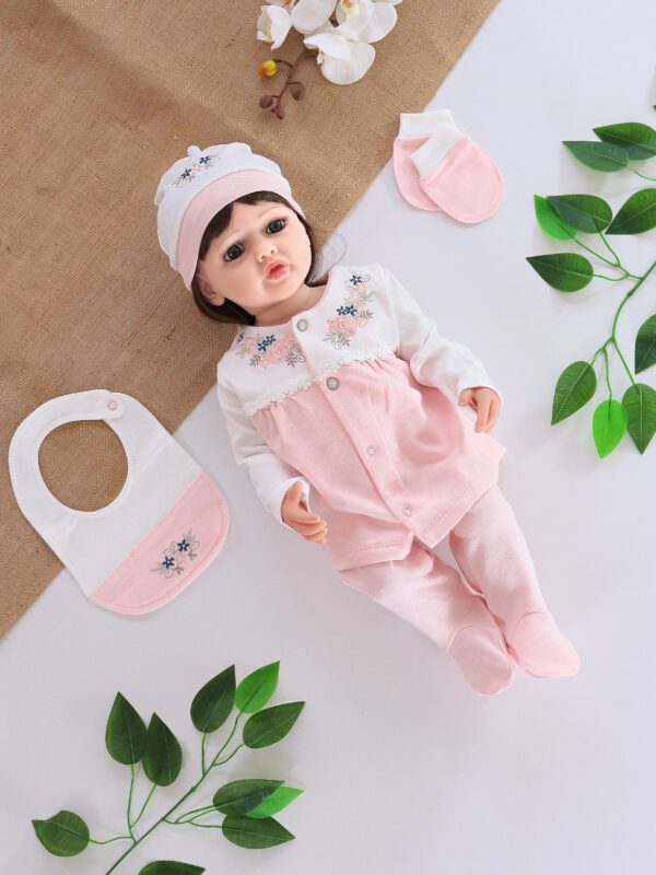 Kız Bebek Somon Hastane Çıkışı STL4684