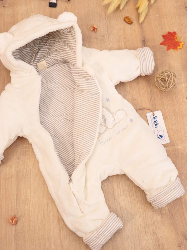 Alternative view of Kız Erkek Bebek Ayıcık Figürlü Welsoft Peluş Astronot  Bebek Tulum STL6779