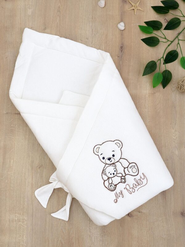 Kız Erkek Bebek Unisex Lüks Kundak Battaniye STL6756